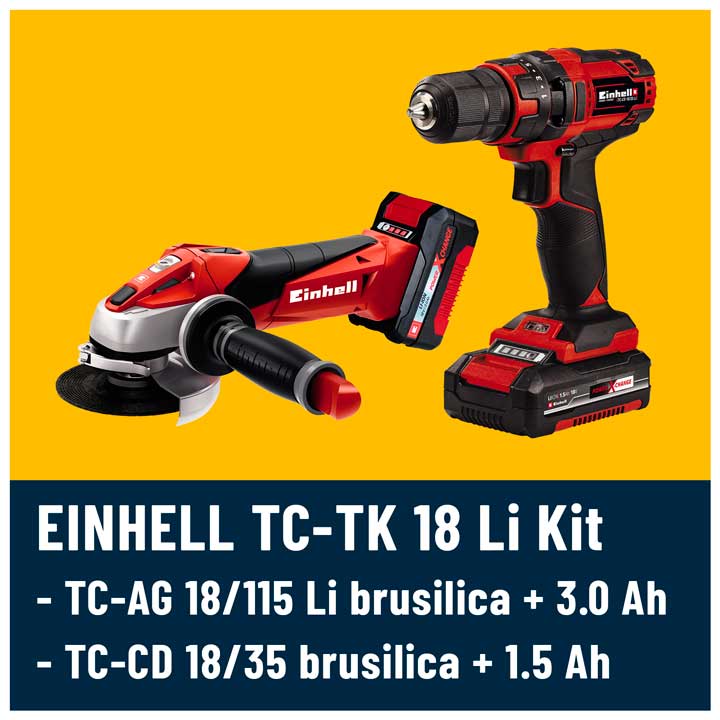 Einhell TC-TK 18 Li set
