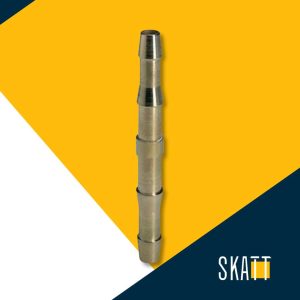 Cijev za povezivanje crijeva 6 mm s 2 obujmice