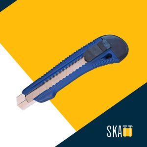 Plavi skalpel s metalnom vodilicom