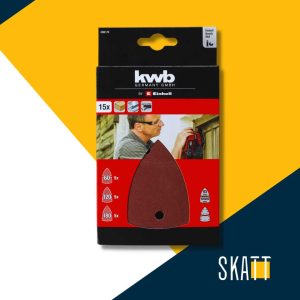 Set brusnih papira granulacija 60 120 180 veličina 150 mm