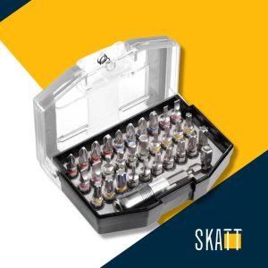 KWB Set bitova s držačem, 32/1