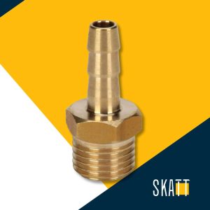 Spojnica muška 6 mm s vanjskim navojem, R 3/8'' AG